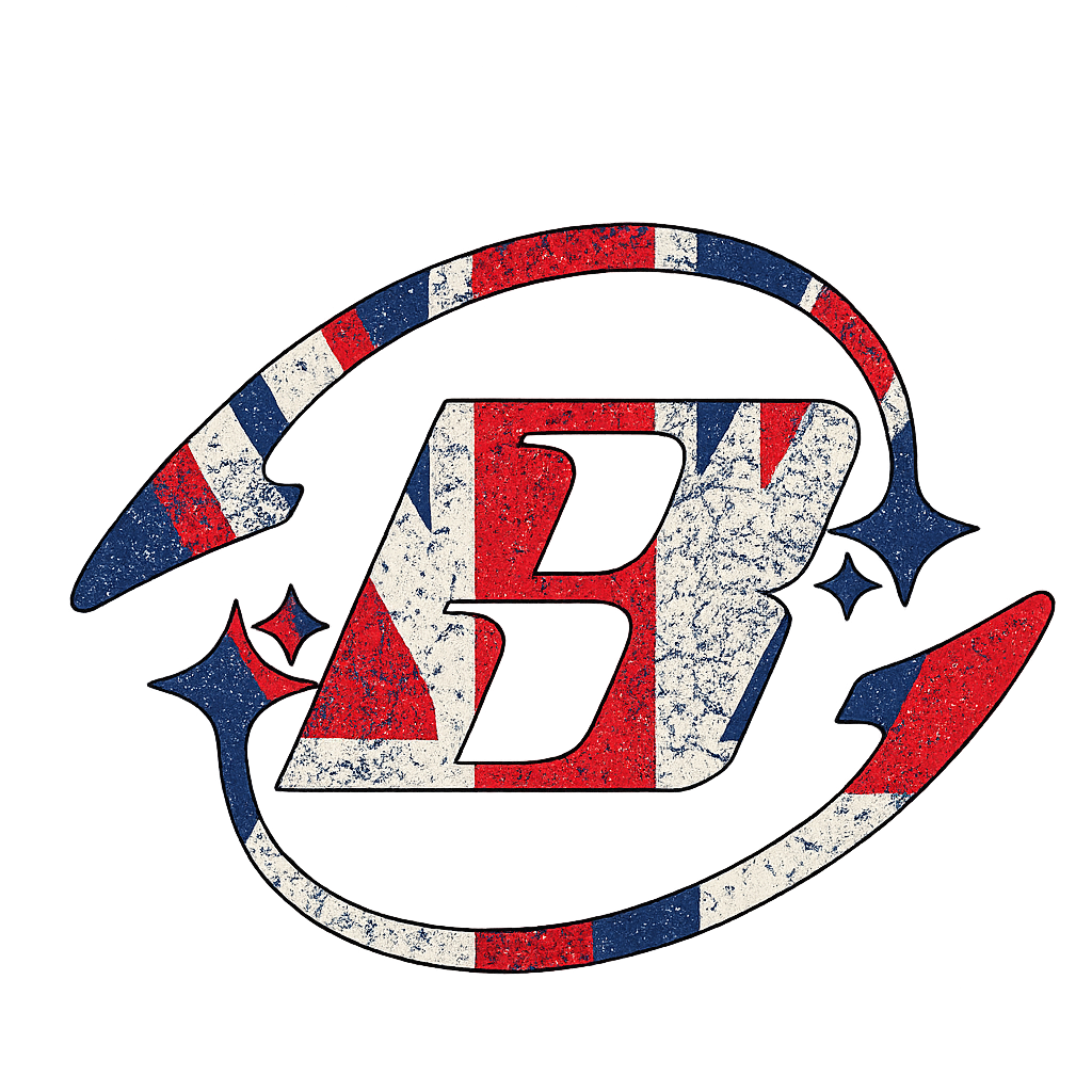 Embroidery Union Jack Unisex T-shirt | White