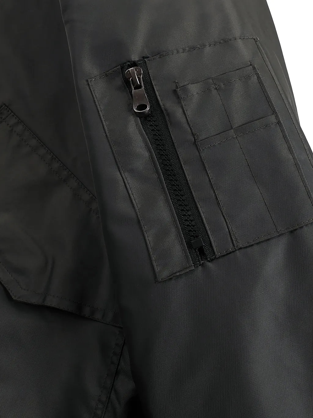 Padded bomber jacket